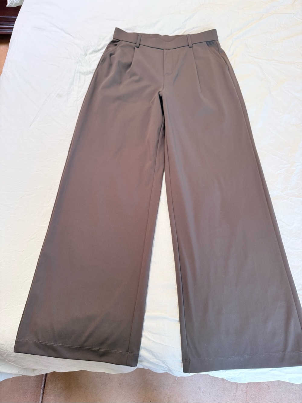HALARA Wide-Leg High-Rise work pants